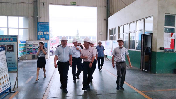 河南证监局王广幼局长一行莅临隆华集团调研资本市场工作