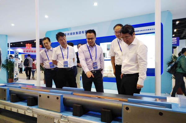 晶联光电8.5代ITO靶材亮相广西创新驱动成果展获自治区鹿书记“点赞”