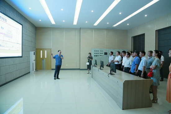 市县观摩组到隆华参观创新主体和创新平台建设工作