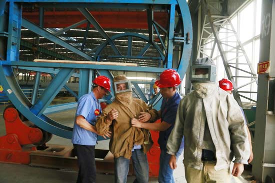 装备分公司开展危化品泄漏应急救援演练 提升实战能力