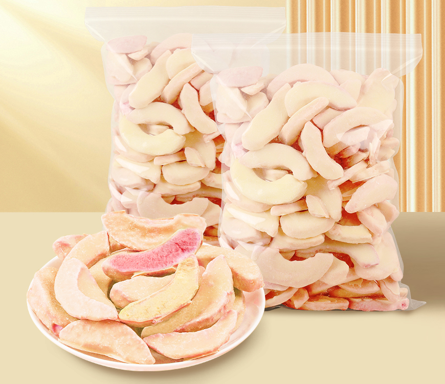 涂层冻干水蜜桃