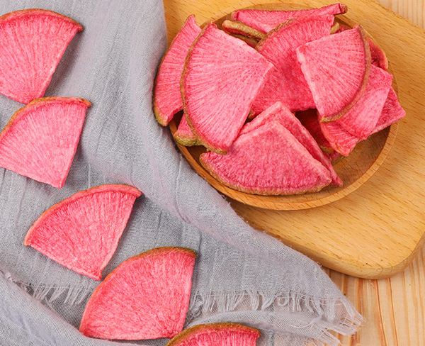 红心萝卜果蔬脆